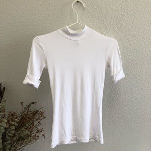 American Apparel short sleeve turtleneck (XS)